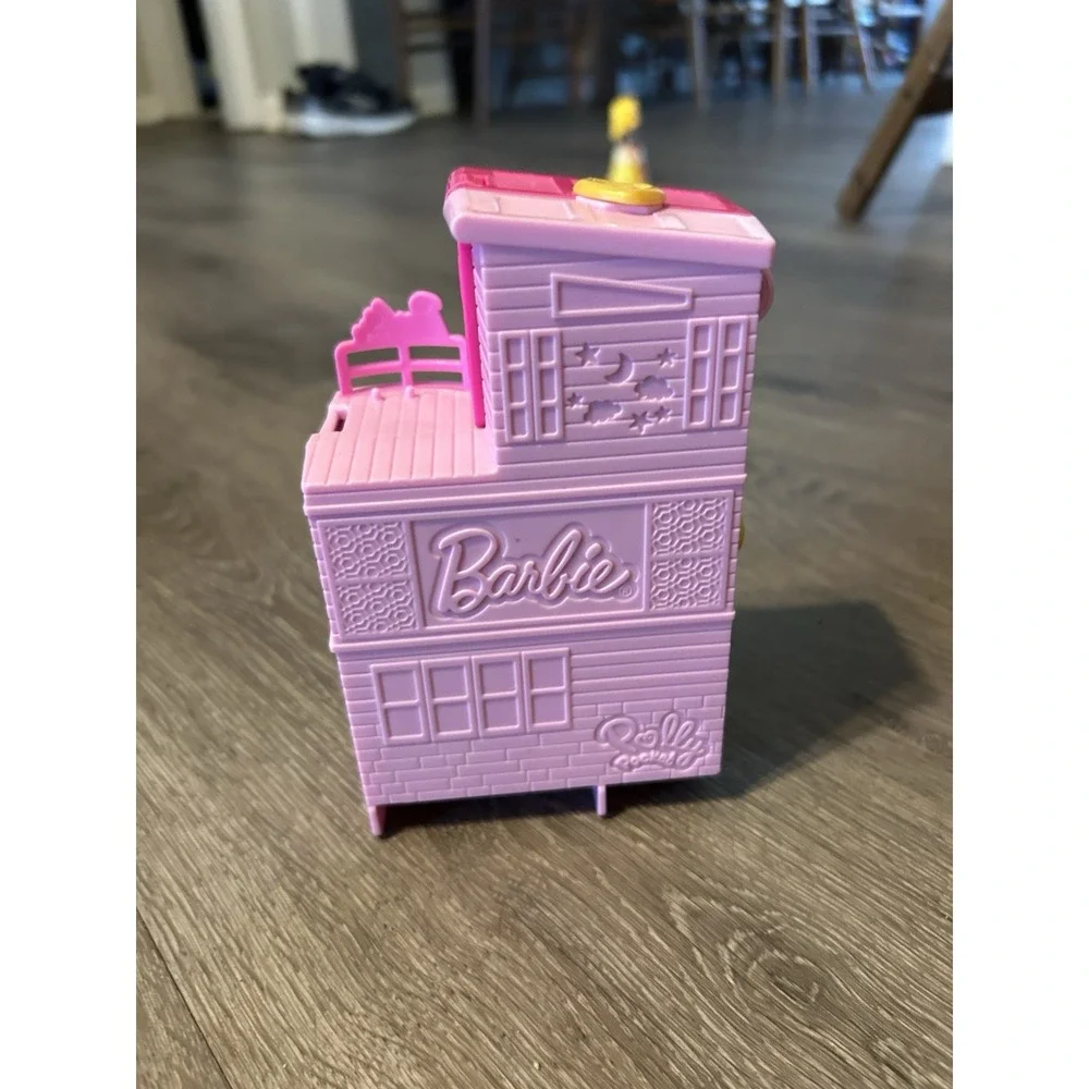 Mattel Polly Pocket Barbie Pink Dreamhouse 5